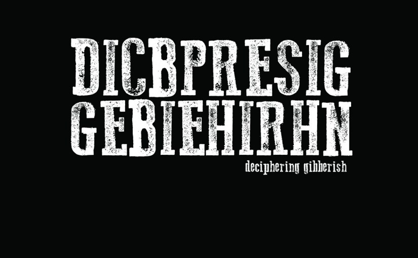 Deciphering Gibberish Book Release Party April 12,&nbsp;2013